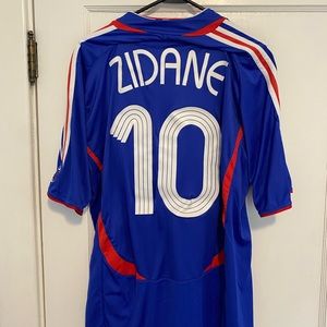 ZINEDINE ZIDANE 2006 France Home Size XL